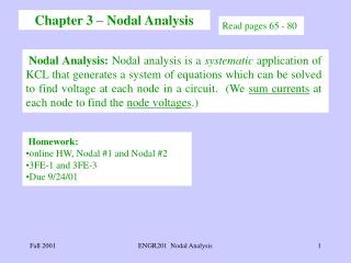 Chapter 3 – Nodal Analysis