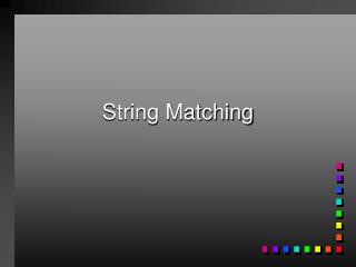 String Matching