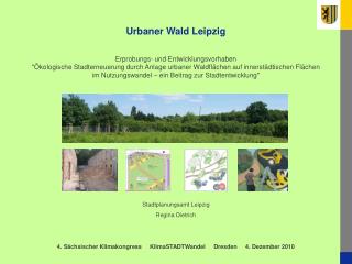 Urbaner Wald Leipzig