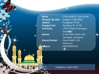 Surakarta, 2 April 2011