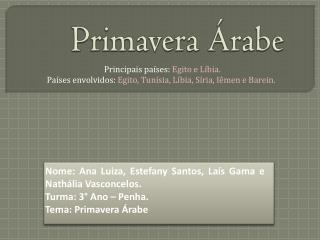 Primavera Árabe