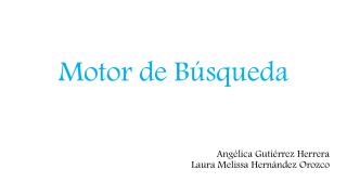 Motor de Búsqueda