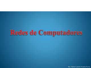 Redes de Computadores