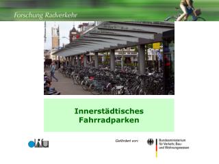 Innerstädtisches Fahrradparken