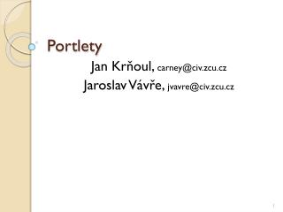 Portlety