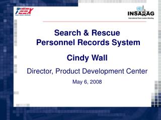 Search &amp; Rescue Personnel Records System