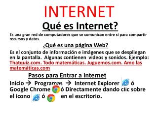 INTERNET