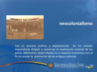 neocolonialismo