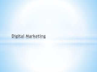 Digital Marketing