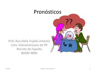 Pronósticos