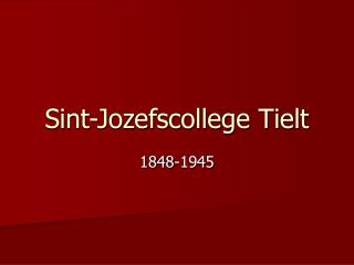 Sint-Jozefscollege Tielt