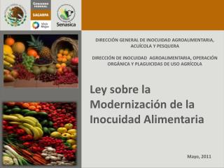 Ley sobre la Modernización de la Inocuidad Alimentaria
