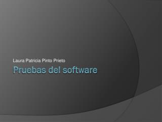 Pruebas del software