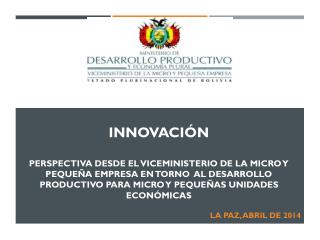 La paz, Abril de 2014