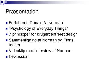 Præsentation