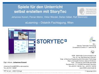 Spiele für den Unterricht selbst erstellen mit StoryTec