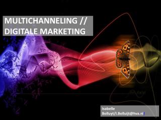 MULTICHANNELING // DIGITALE MARKETING