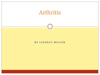 Arthritis