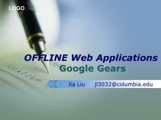 OFFLINE Web Applications Google Gears