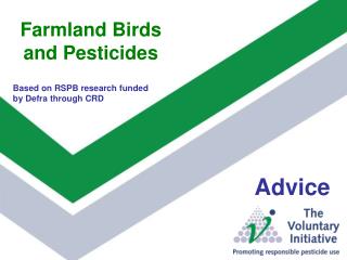 Farmland Birds and Pesticides