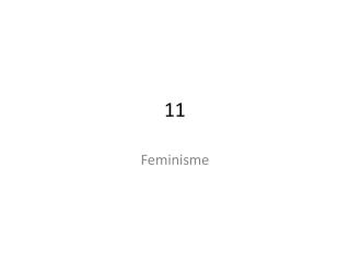 Feminisme