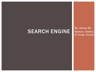 Search engine