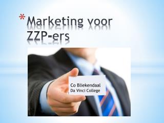 Marketing voor ZZP- ers