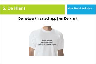 5. De Klant