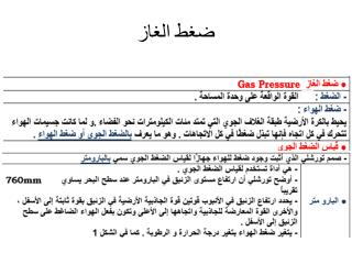 ضغط الغاز