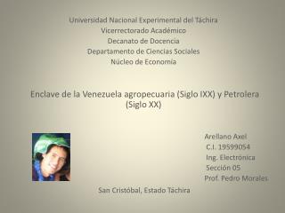 Universidad Nacional Experimental del Táchira Vicerrectorado Académico Decanato de Docencia