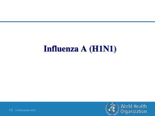 Influenza A (H1N1)