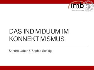 das Individuum im Konnektivismus