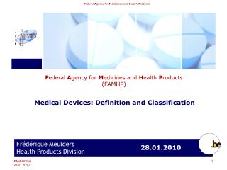 Federal Agency for Medicines and Health Products