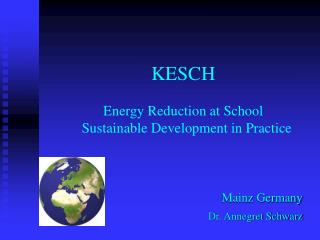 KESCH Energy Reduction at School Sustainable Development in Practice