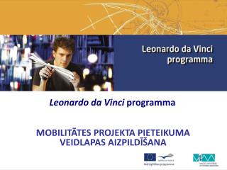 Leonardo da Vin c i programma