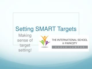 Setting SMART Targets