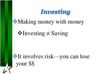 Investing