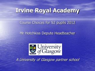 Irvine Royal Academy