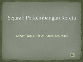 Sejarah Perkembangan Kereta