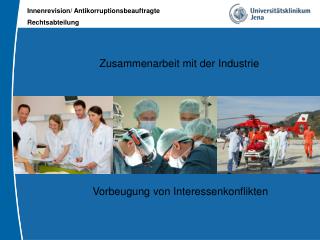 Zusammenarbeit mit der Industrie