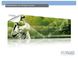 Presentation av OnTag Voucher