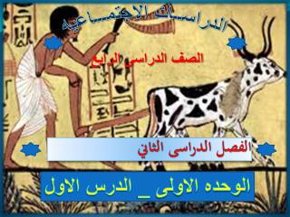الفصل الدراسى الثاني