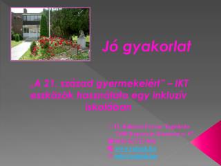 Jó gyakorlat