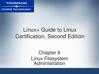 Linux+ Guide to Linux Certification, Second Edition