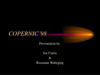 COPERNIC’98