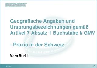 Marc Burki