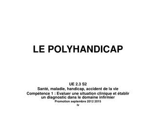 LE POLYHANDICAP