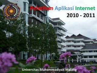 Pelatihan Aplikasi Internet 2010 - 2011