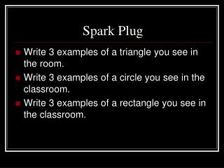 Spark Plug