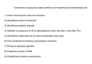 Proteina intatta 1 2 3 4 Ala-Leu-Thr-Pro ... ... ... ... Endoproteinasi Arg-C